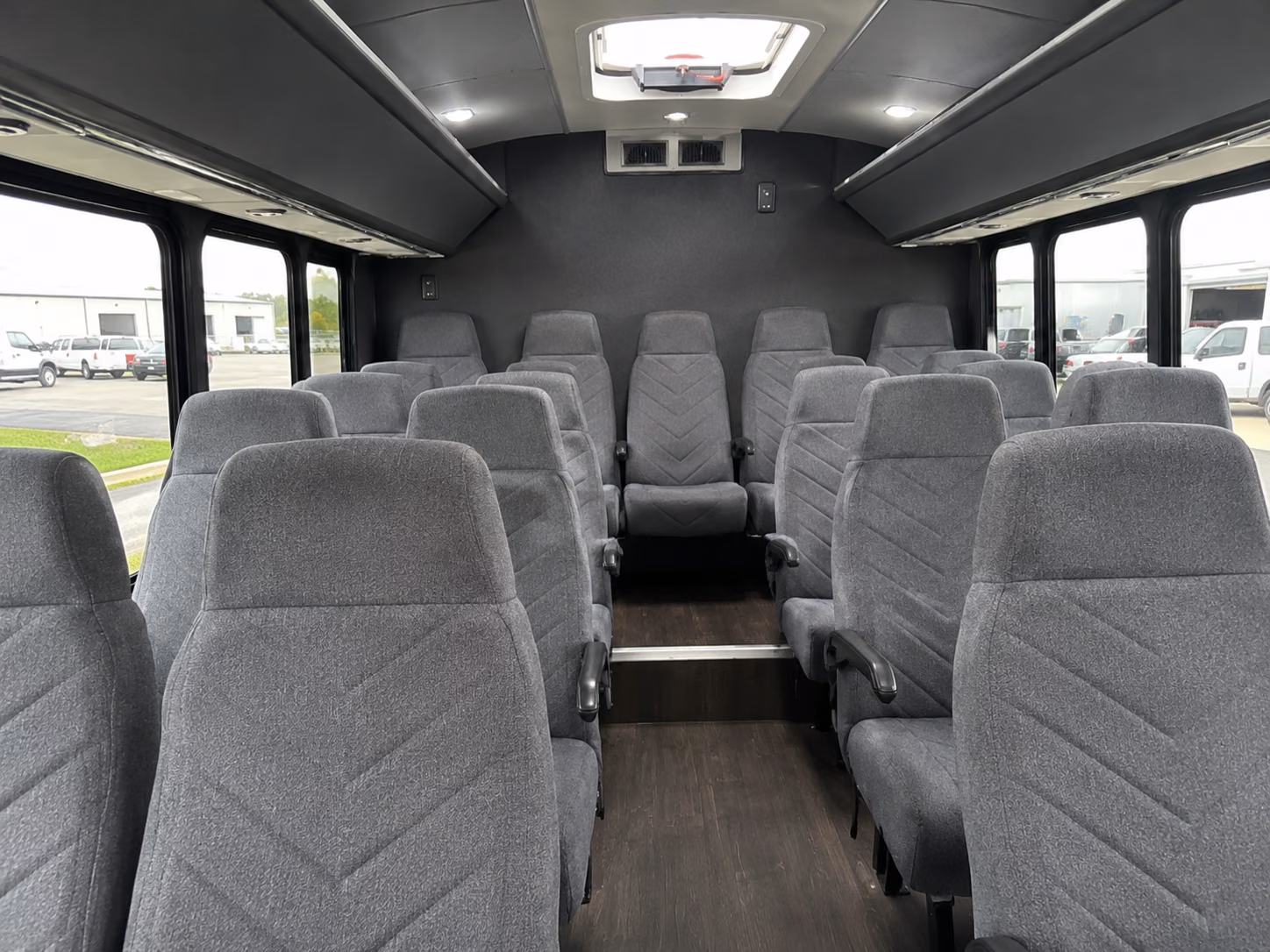 jonesboro 15 passenger minibus inside