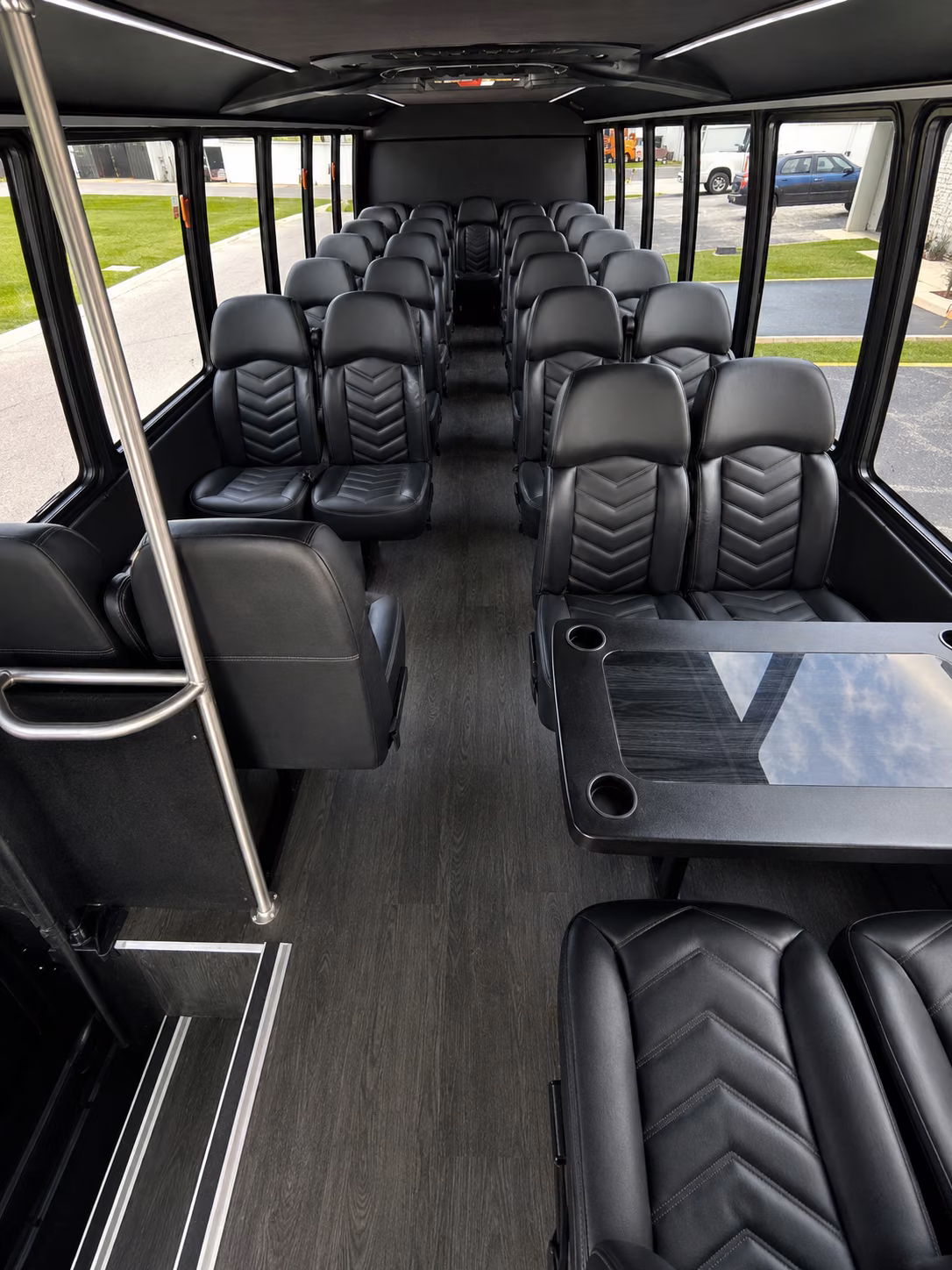 jonesboro 15 passenger minibus interior