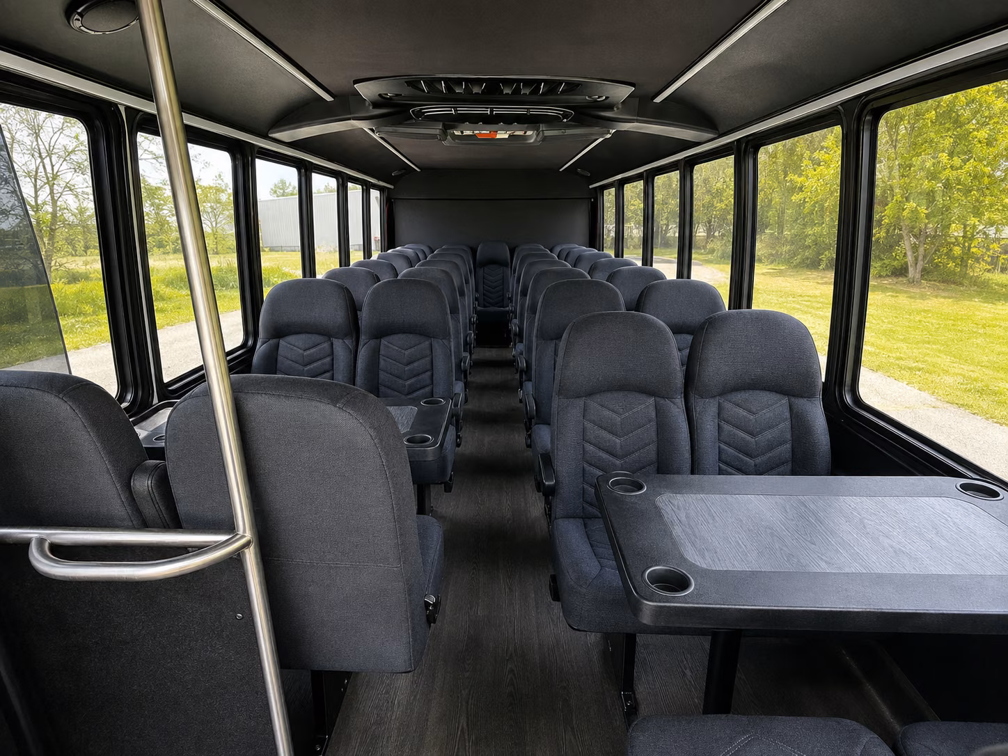 jonesboro 18 passenger minibus interior