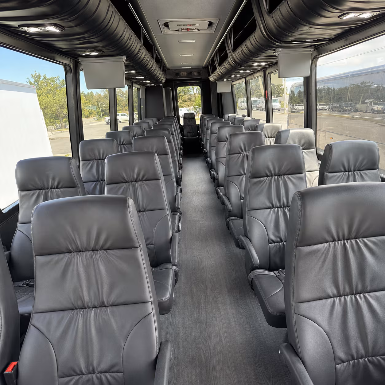 jonesboro 25 passenger minibus inside