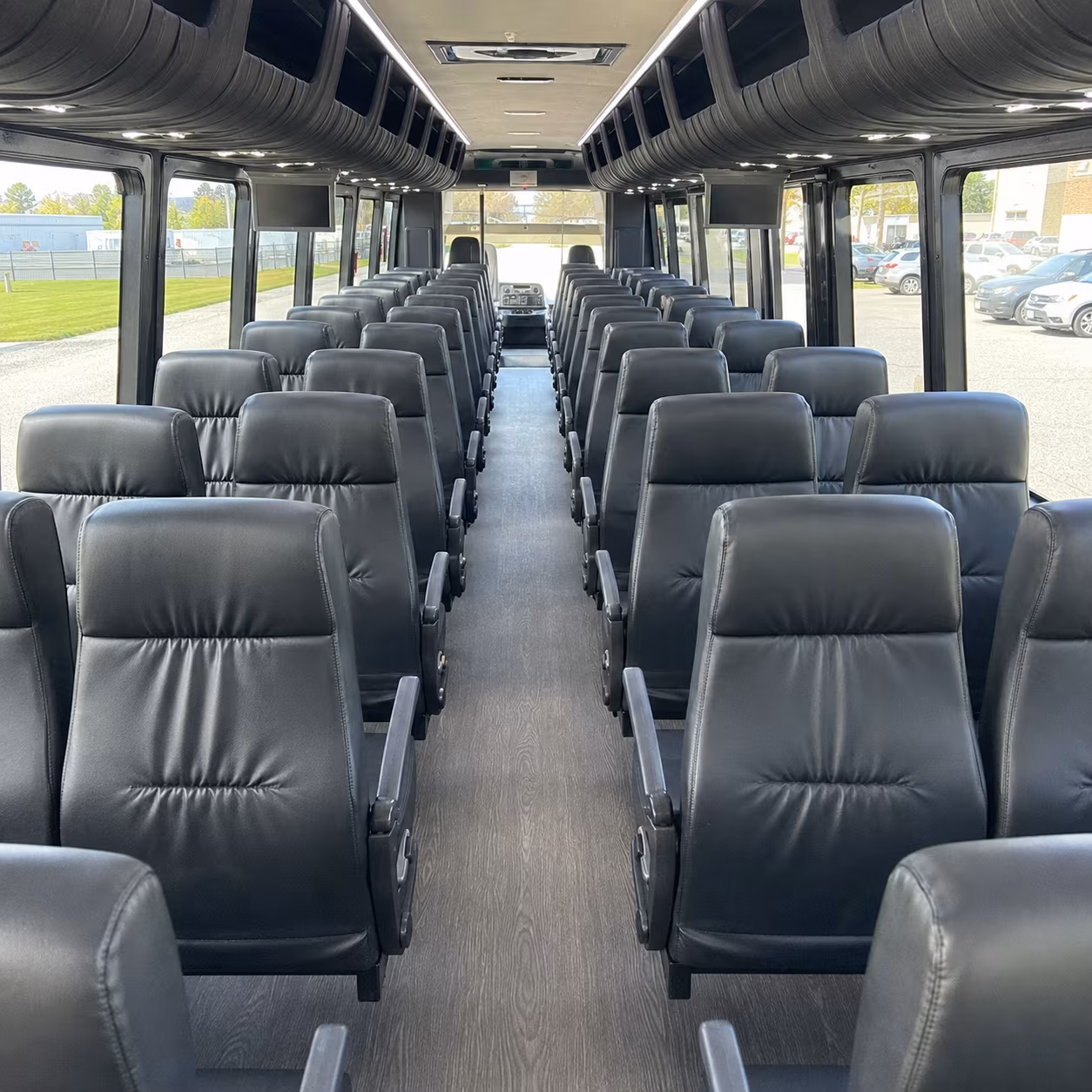 jonesboro 25 passenger minibus interior