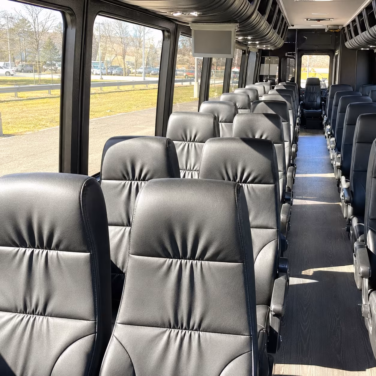 jonesboro 28 passenger minibus interior
