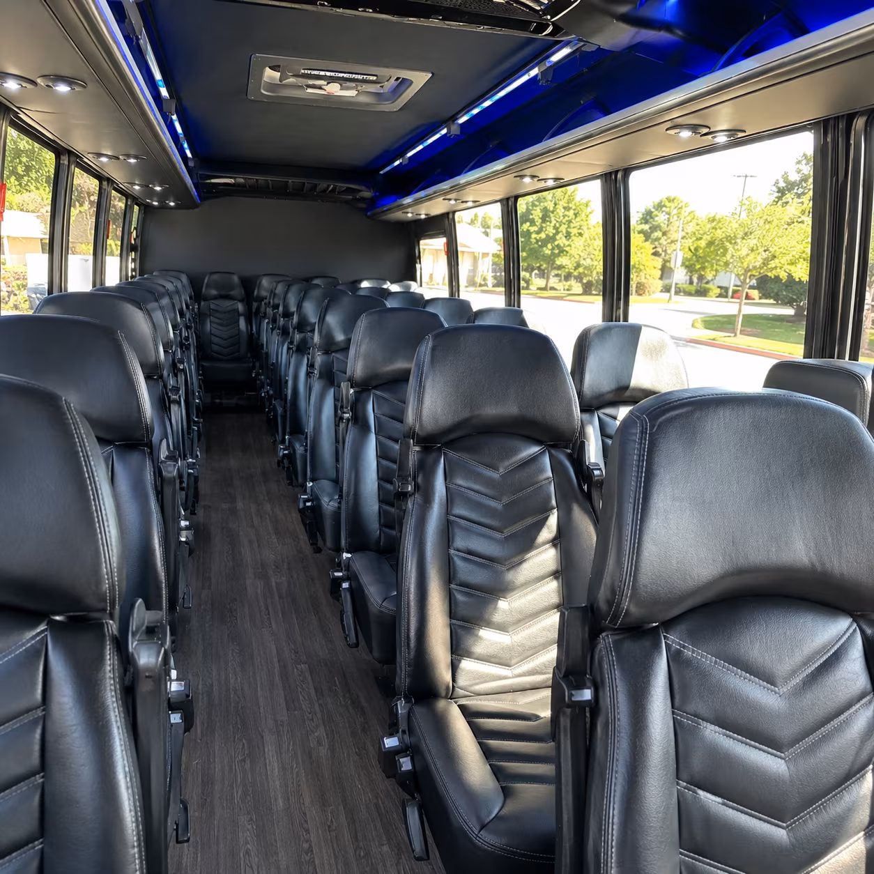 jonesboro 30 passenger minibus interior