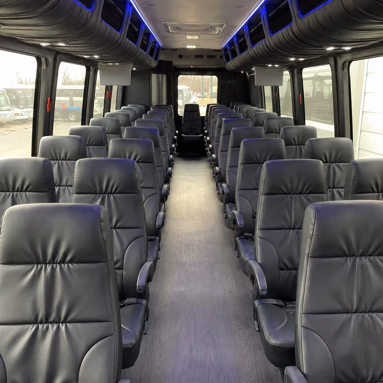 jonesboro 35 passenger minibus inside