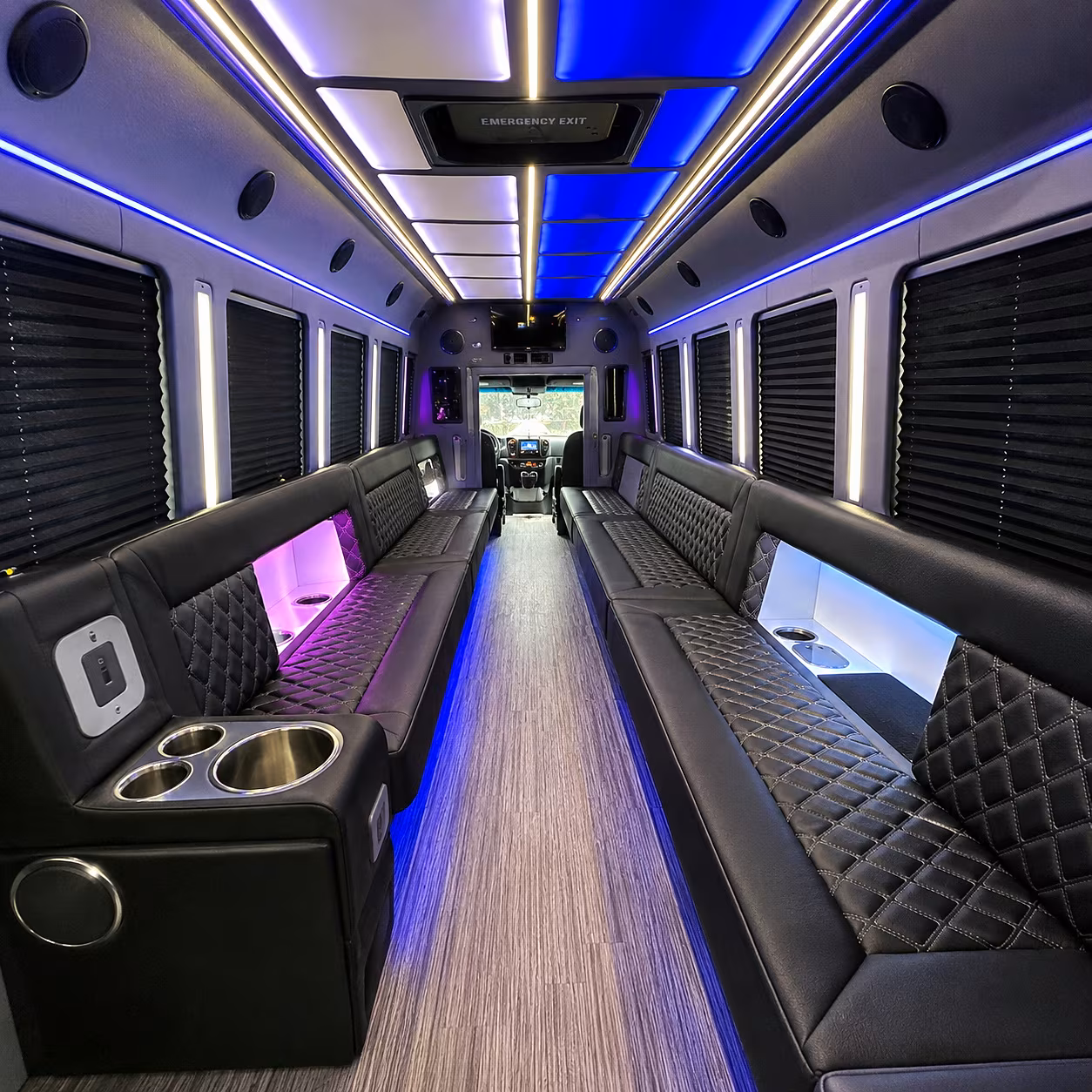 jonesboro party bus interior