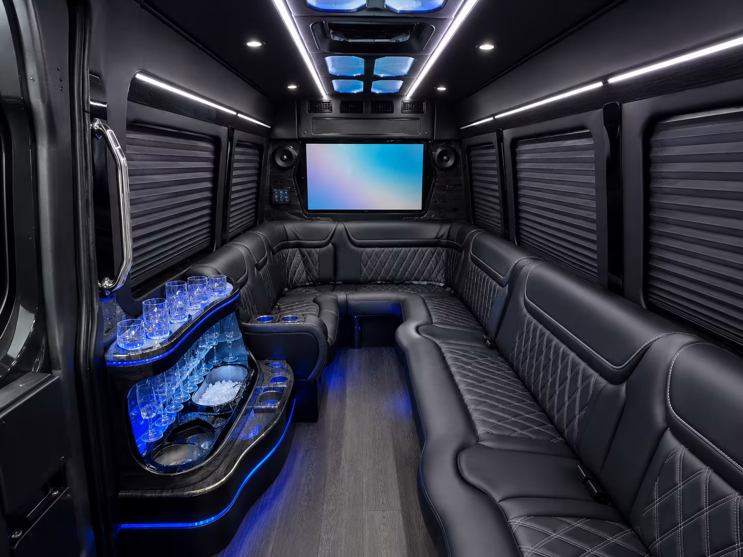 jonesboro sprinter limousine inside